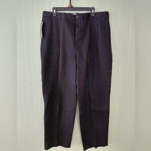 Nwt!! ALEXANDER JULIAN COLOURS Men's Black Pants 100% Cotton 38x30